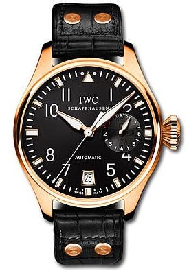 IWC Schaffhausen Big Pilot Rose Gold / Black / Tim Jeffries