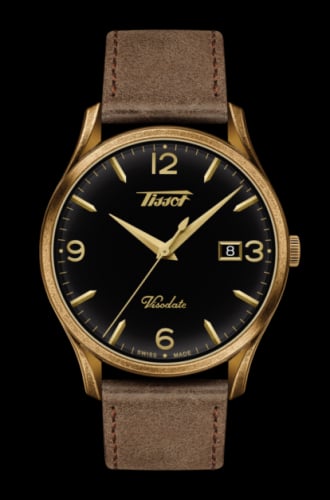 Tissot Visodate Quartz 40 Bronze / Black