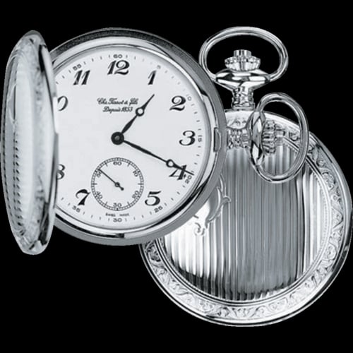 Tissot Tissot Savonnette Mechanical Stainless Steel / White