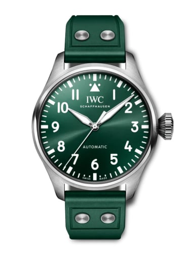 IWC Schaffhausen Big Pilot 43 Stainless Steel / Green
