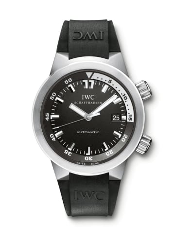 IWC Schaffhausen Aquatimer Automatic Stainless Steel / Black / Rubber