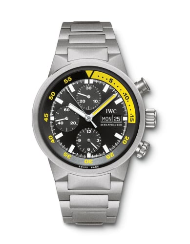IWC Schaffhausen Aquatimer Chrono-Automatic Titanium / Black / Bracelet