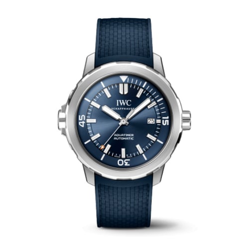 IWC Schaffhausen Aquatimer Automatic Stainless Steel / Blue