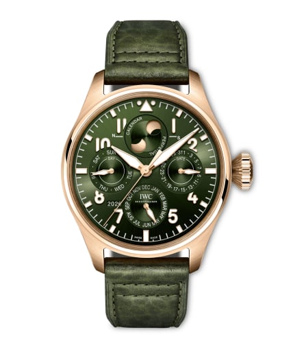 IWC Schaffhausen Big Pilot’s Watch Perpetual Calendar ProSet Red Gold / Olive