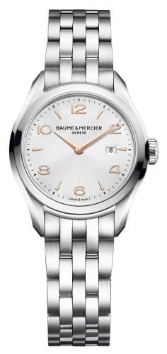 Baume & Mercier Clifton Quartz Stainless Steel / Silver / Bracelet