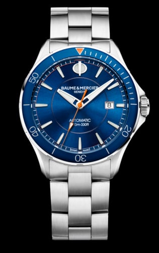 Baume & Mercier Clifton Club Stainless Steel / Black / Bracelet