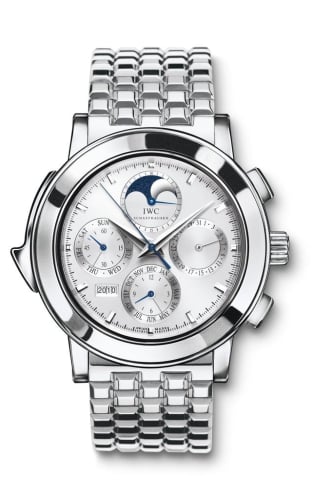 IWC Schaffhausen Grande Complication 3770 Platinum / Silver / English / Bracelet