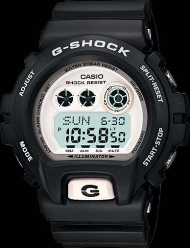 Casio GD-X6900-7 Black &amp; White