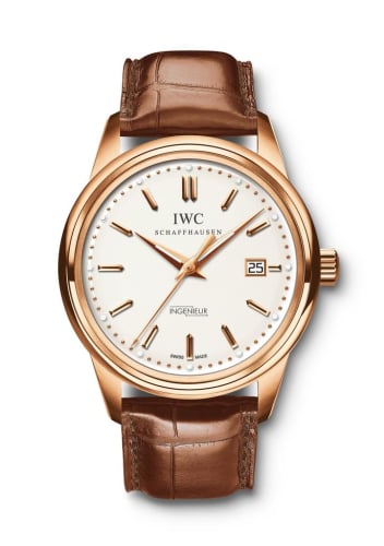 IWC Schaffhausen Vintage Ingenieur Automatic 1955 Rose Gold / Silver