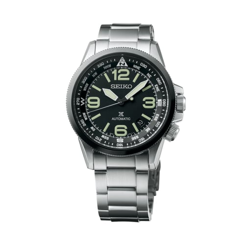 Seiko Prospex Land SRPA71K1 Stainless Steel / Black / Bracelet