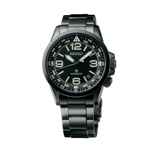 Seiko Prospex Land SRPA73K1 Stainless Steel / Black / Bracelet