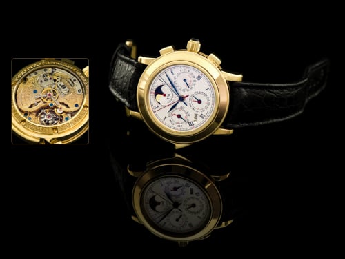 IWC Schaffhausen Destriero Scafusia Yellow Gold / German