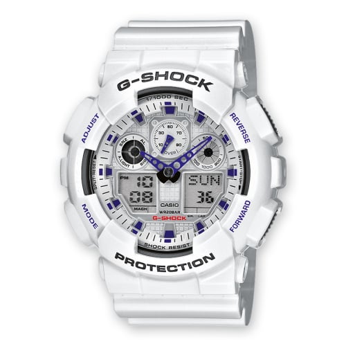 Casio GA-100A-7A White Ice