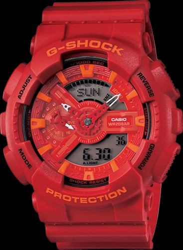 Casio GA-110AC-4A Red