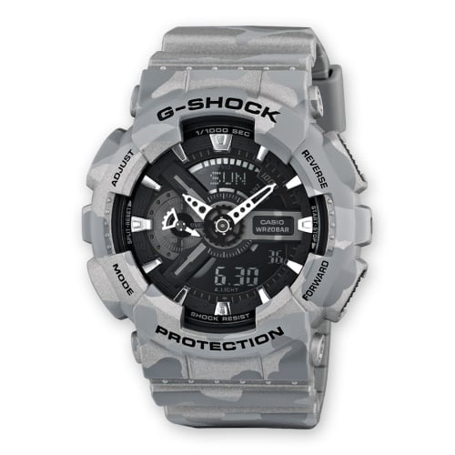 Casio GA-110CM-8A Grey Camo