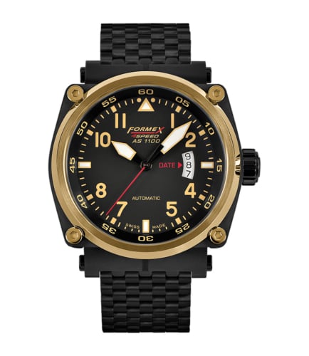 Formex Pilot Automatic Gold / Black / Bracelet
