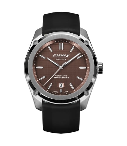 Formex Essence Automatic Chronometer Brown / Rubber