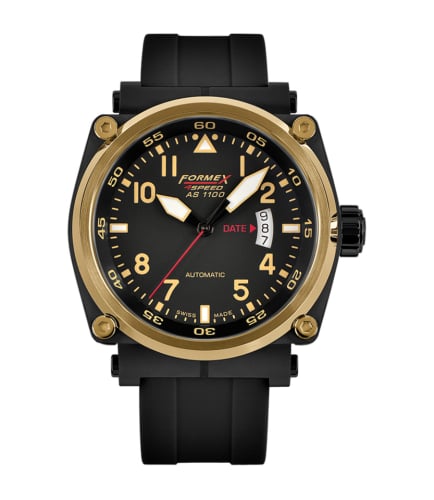 Formex Pilot Automatic Gold / Black / Rubber