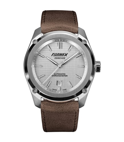 Formex Essence Automatic Chronometer Silver / Calf