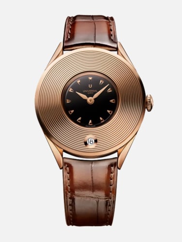 Universal Genève Dioramic Signature Rose Gold / Black