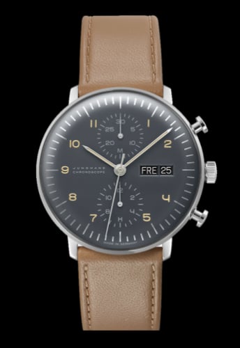 Junghans Max Bill Chronoscope Grey Day / Date
