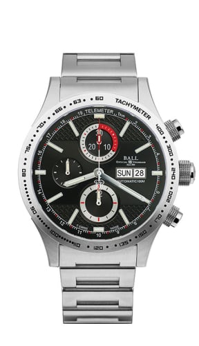 Ball Watch Company Fireman Storm Chaser Stainless Steel / Grey / Bracelet