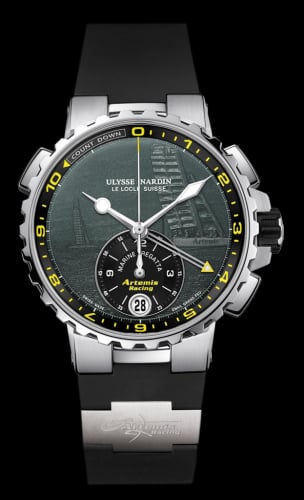 Ulysse Nardin Marine Regatta Stainless Steel / Artemis / Rubber