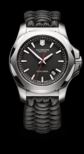 Victorinox Swiss Army I.N.O.X. Black Paracord