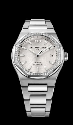 Girard-Perregaux Laureato 38 Automatic Stainless Steel / Diamond / Silver