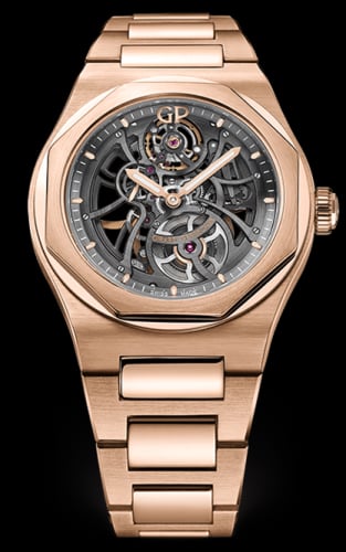Girard-Perregaux Laureato 42 Automatic Skeleton Pink Gold / Bracelet