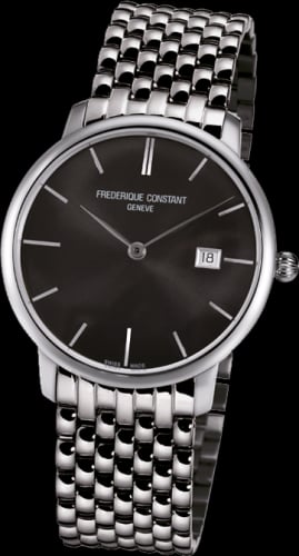 Frederique Constant Slimline Automatic Black Bracelet