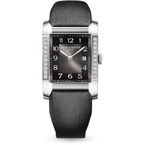 Baume & Mercier Hampton Lady Black / Vertical Diamonds