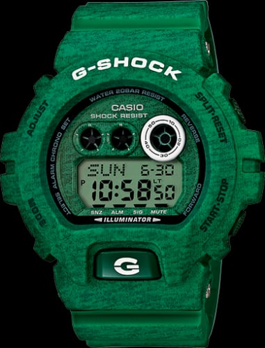 Casio GD-X6900HT-3 Heathered Green