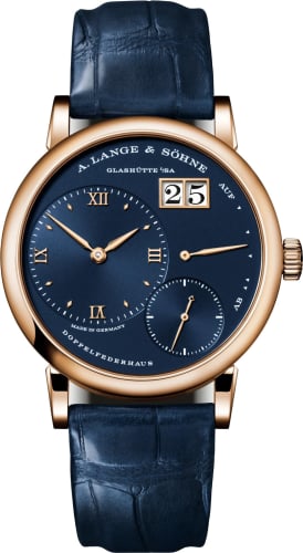 A. Lange & Söhne Little Lange 1 Pink Gold / Blue / 30th Anniversary