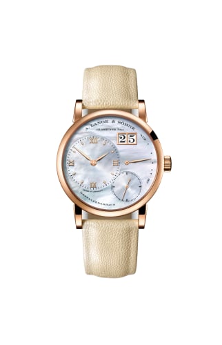 A. Lange & Söhne Kleine Lange 1 Pink Gold / Blue MOP