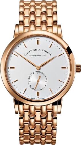 A. Lange & Söhne Saxonia Pink Gold / Silver / Bracelet