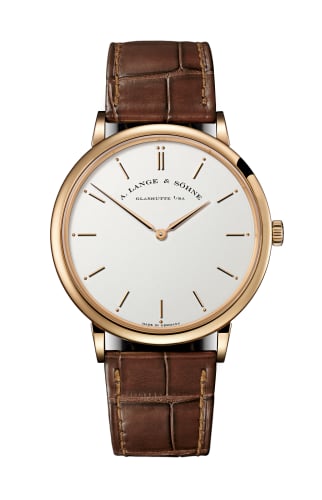 A. Lange & Söhne Saxonia Thin Pink Gold