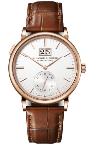 A. Lange & Söhne Saxonia Outsize Date Pink Gold / Silver