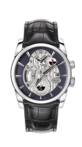 Parmigiani Fleurier Tonda Hemispheres Stainless Steel / Blue