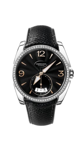 Parmigiani Fleurier Tonda Metropolitaine Stainless Steel / Black / Diamond