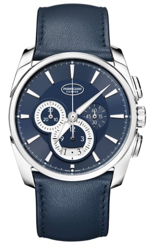 Parmigiani Fleurier Tonda Metrographe Stainless Steel / Blue Abyss / Strap