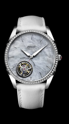 Parmigiani Fleurier Tonda 1950 Tourbillon Diamond / Grey MOP