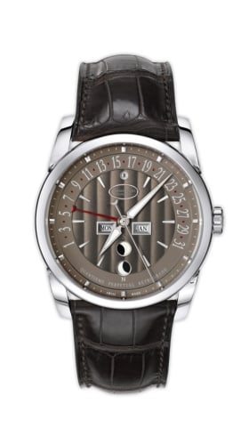 Parmigiani Fleurier Tonda Centum White Gold / Brown