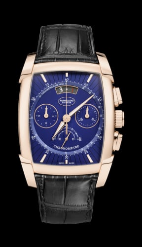 Parmigiani Fleurier Kalpagraphe Chronometre Rose Gold / Blue / Alligator