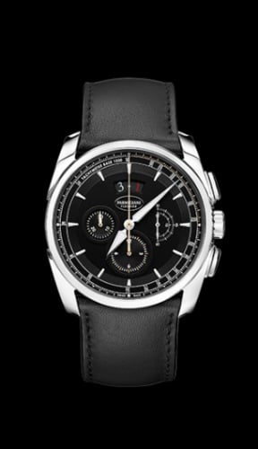 Parmigiani Fleurier Tonda Metrographe Stainless Steel / Black / Strap
