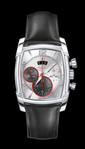 Parmigiani Fleurier Kalpagraphe Stainless Steel / Silver / Calf