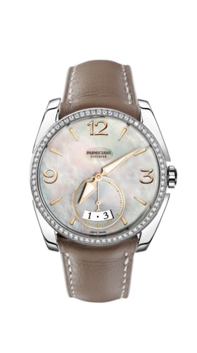 Parmigiani Fleurier Tonda Metropolitaine Stainless Steel / MOP / Diamond