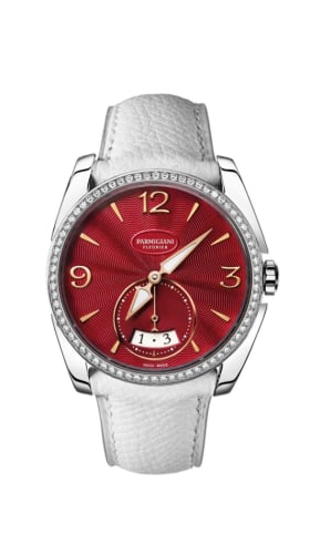 Parmigiani Fleurier Tonda Metropolitaine Stainless Steel / Amarante / Diamond