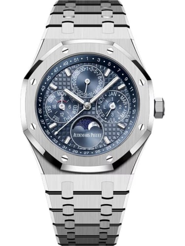 Audemars Piguet Royal Oak Perpetual Calendar 41 Stainless Steel / Blue