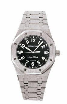 Audemars Piguet Royal Oak 14790 Date Stainless Steel / Military